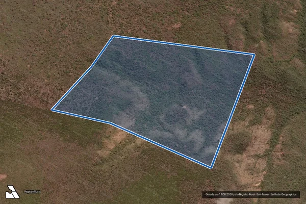 Imagem de satélite de CHAPADA DOS LARGOS - 001 em Itaueira - PI