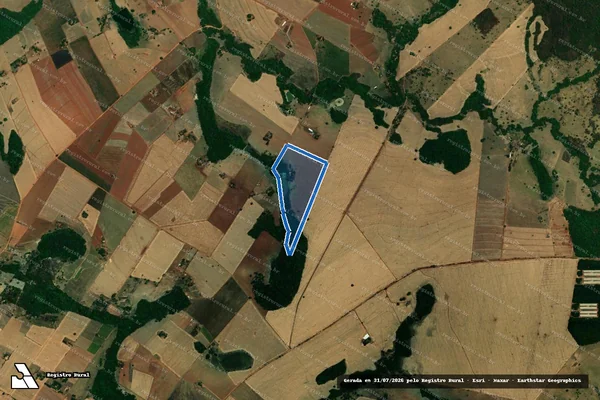 Imagem de satélite de Lote - 51 - Projeto de Assentamento Chê (Gleba 01) - Lote - 51 - Projeto de Assentamento Chê (Gleba 01) em Itaberaí - GO
