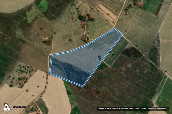 Imagem de satélite de Sitio Santo Antonio-Lote 02 - Parte 1 em Barbosa - SP