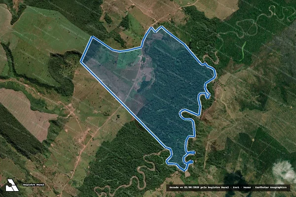 Imagem de satélite de FAZENDA SÃO FRANCISCO em Arame - MA