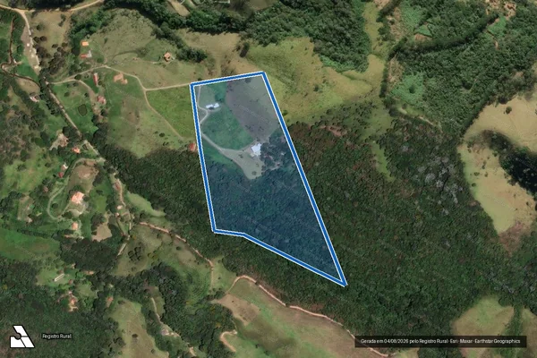 Imagem de satélite de ALDEIA DA MANTIQUEIRA - GLEBA A - Parcela 1 em Santo Antônio do Pinhal - SP