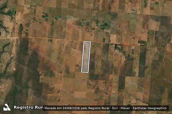 Imagem de satélite de Lote 533 ? P.A. Betinho - Lote 533 em Bocaiúva - MG
