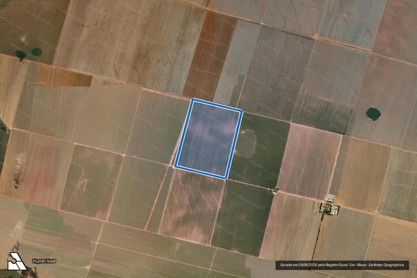 Imagem de satélite de Fazenda Ouro Verde - Lote 11 em Correntina - BA