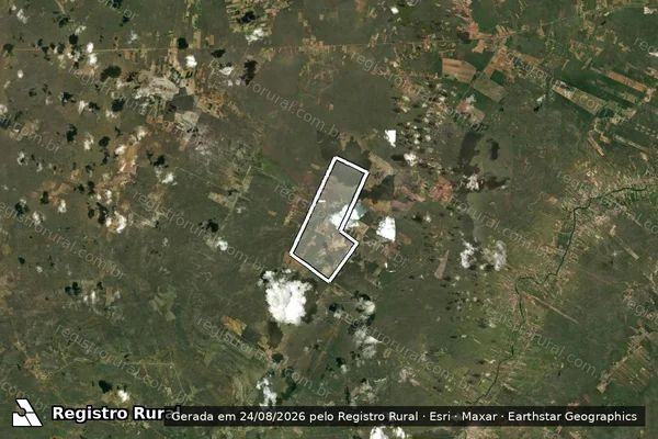 Imagem de satélite de PROJETO DE ASSENTAMENTO TRÊS MARIAS - PA TRÊS MARIAS em Governador Dix-Sept Rosado - RN