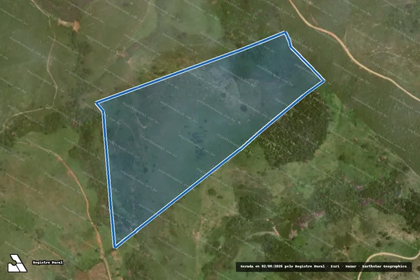 Imagem de satélite de Fazenda Planalto - Gleba B em Teixeira de Freitas - BA
