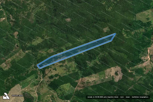 Imagem de satélite de Fazenda Maria Vanda - Parcela 1 em Santa Luzia - MA