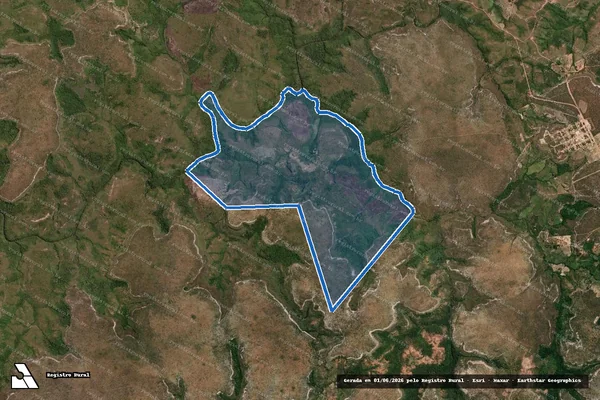 Imagem de satélite de FAZENDA TOCA em Lizarda - TO