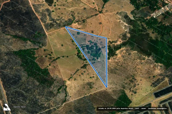 Imagem de satélite de Fazenda Custódio ou Paiva - Fazenda Custódio ou Paiva em Novo Gama - GO