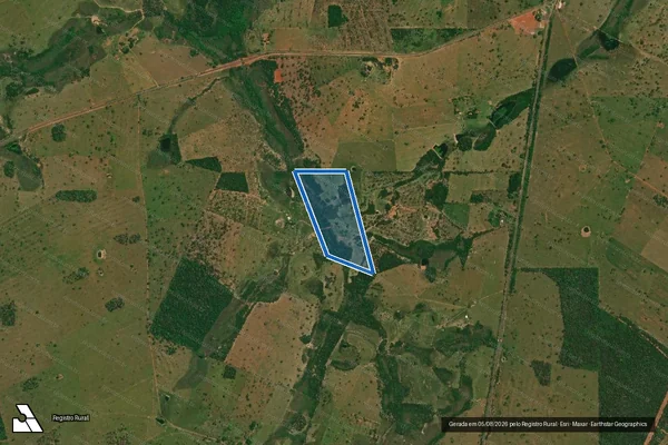 Imagem de satélite de Sitio Santo Antonio - Parte 2 em Anastácio - MS