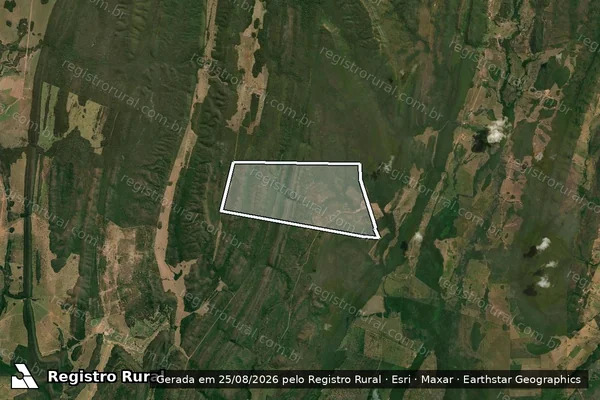 Imagem de satélite de Fazenda Nov Larga ? transc. 14.565 - Parte 1 em Cáceres - MT