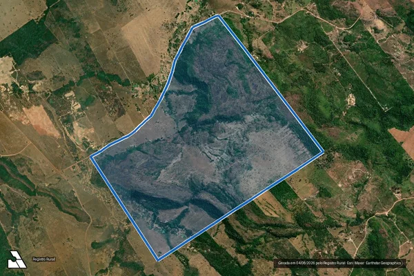 Imagem de satélite de PROJETO DE ASSENTAMENTO CACHIMBO - RESERVA FLORESTAL – 01 / Parte 1