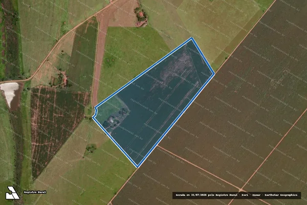 Imagem de satélite de Lote_26 - Projeto de Assentamento Araçá - Lote_26 - Projeto de Assentamento Araçá em Araçatuba - SP
