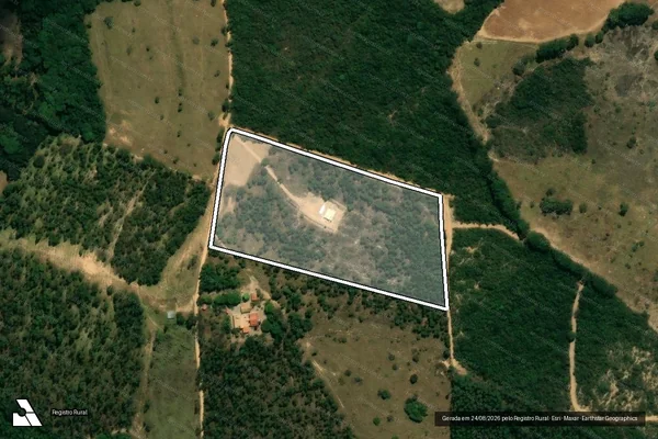 Imagem de satélite de FAZENDA TRÍUNFO - Parcela 2 em Itaguara - MG