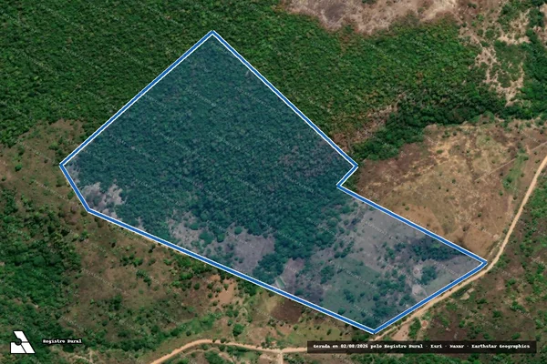 Imagem de satélite de LOTE 39 - Projeto de Assentamento Jerusalém - Parte 1 em Rubim - MG