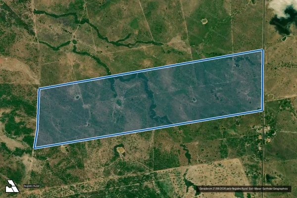 Imagem de satélite de Fazenda Jose e Maria - PARTE 03 em Conceição do Lago-Açu - MA