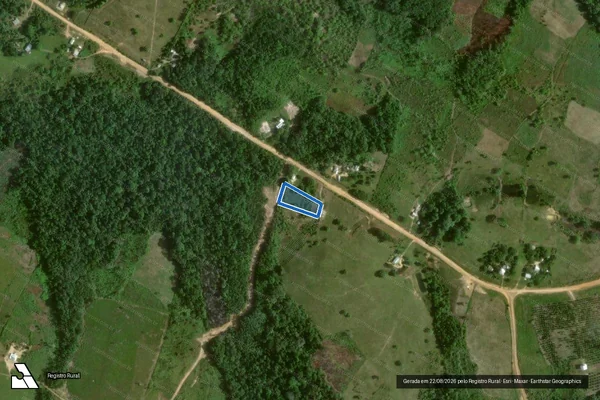 Imagem de satélite de Gleba Campinarana - Lote 615 / Área Urbana