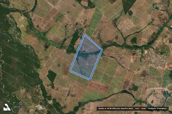 Imagem de satélite de FAZENDA NOVA ESPERANCA - Parte 1 em Araguapaz - GO