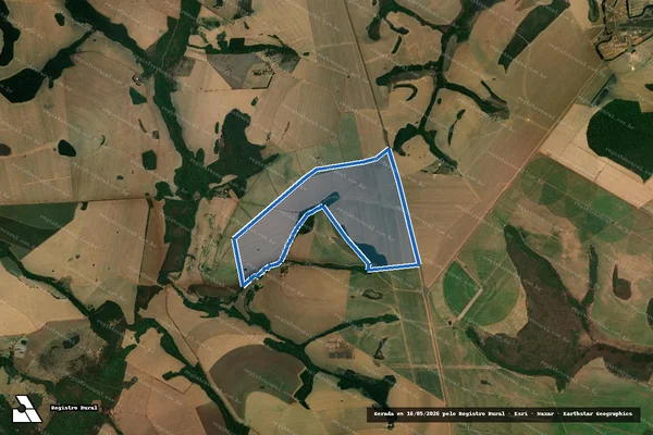Imagem de satélite de FAZENDA RIO DOCE E BOM SUCESSO em Jataí - GO