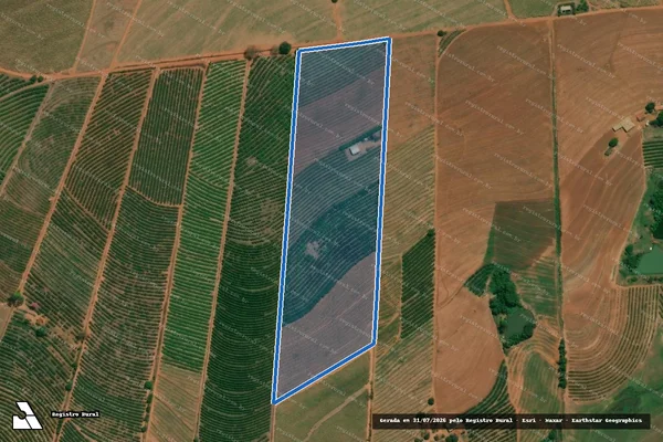 Imagem de satélite de SÍTIO BONSUCESSO - REMANESCENTE em Monte Alto - SP