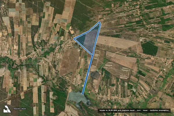 Imagem de satélite de SÍTIO PAPIRANGA - SÍTIO POTIGUAR I em Ubajara - CE