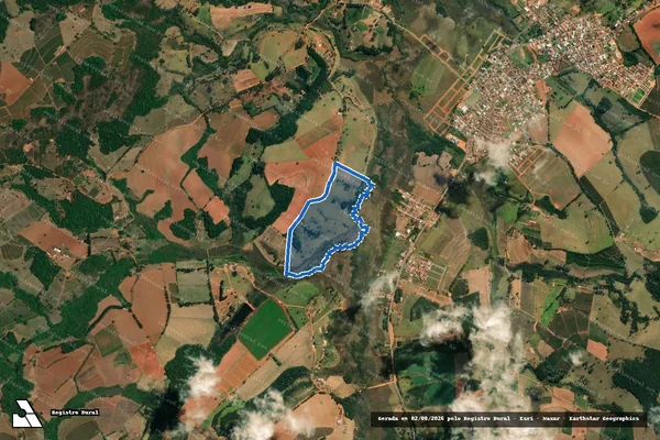 Imagem de satélite de SÍTIO NOSSA SENHORA APARECIDA - Parte 1 em Turvolândia - MG