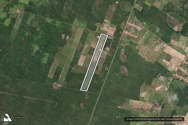 Imagem de satélite de PROJETO DE ASSENTAMENTO ESPINHEIRO - LOTE 03 - Parte 1 em Riachuelo - RN