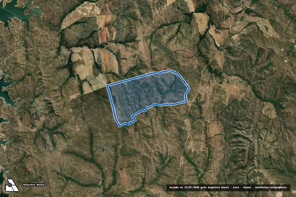 Imagem de satélite de Fazenda Morro Redondo - PARTE 1 em Niquelândia - GO