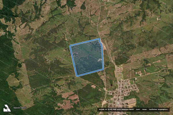 Imagem de satélite de Fazenda Barro Branco II - GLEBA A em Nova Brasilândia - MT