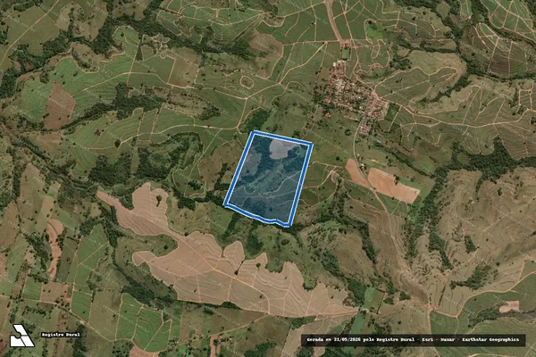 Imagem de satélite de FAZENDA MAEHARA - Gleba D em Caiabu - SP