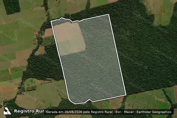 Imagem de satélite de Lote n° 98 - Fazenda Estância Paraíso - ÁREA A em Aripuanã - MT