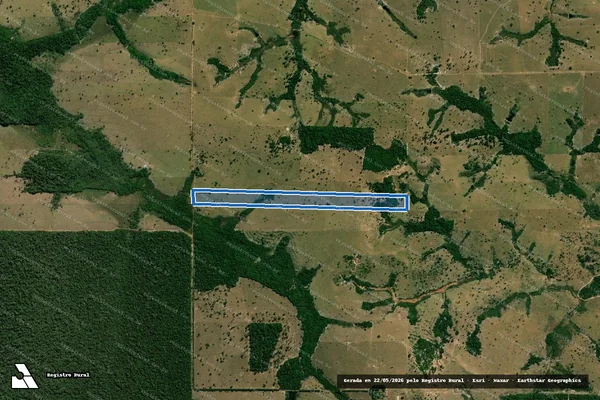 Imagem de satélite de / SANTA LUZIA D'OESTE - LOTE 34B
