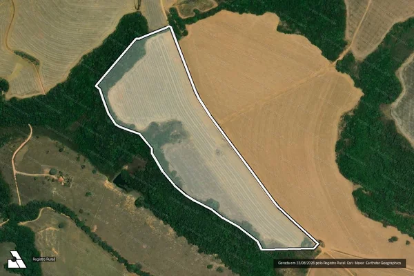 Imagem de satélite de FAZENDA SANTA CLARA - PARCELA E em Madre de Deus de Minas - MG