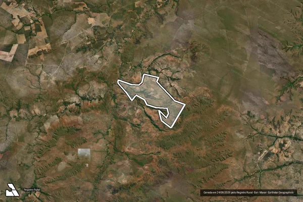 Imagem de satélite de GLEBA BREJO DO GADO - Parte 1 em Alto Parnaíba - MA