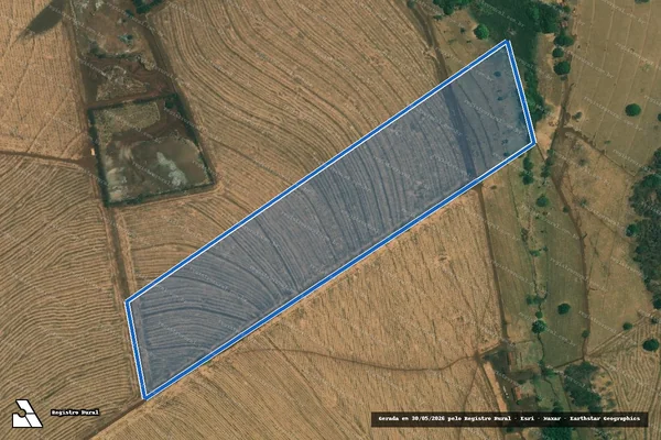 Imagem de satélite de FAZENDA DOS BAÚS, CÓRREGO DO CAFÉ - Gleba 03 em Capinópolis - MG