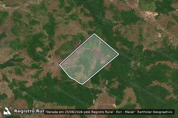 Imagem de satélite de Lote 028 P.A São Benedito Sobradinho