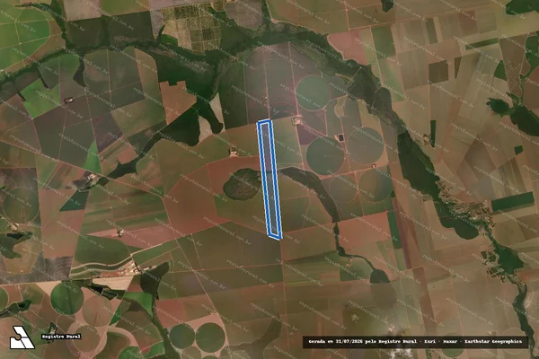 Imagem de satélite de Fazenda São Luiz III - Parte 1 em Primavera do Leste - MT