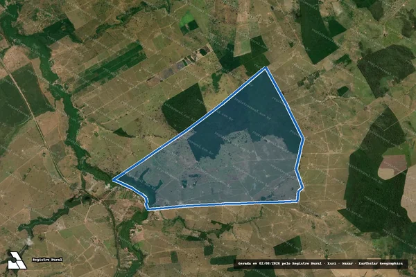 Imagem de satélite de FAZENDA CONFIANÇA - PARTE 01 em Açailândia - MA