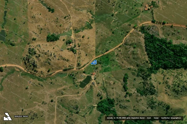 Imagem de satélite de LOTE 06 - GLEBA 16 ? P.A.D. BURAREIRO - Parte 2 em Cacaulândia - RO
