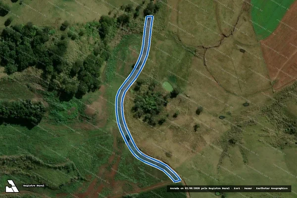 Imagem de satélite de Sítio São Luiz - Estrada Municipal de Borrazópolis-PR Parte 2 em Borrazópolis - PR