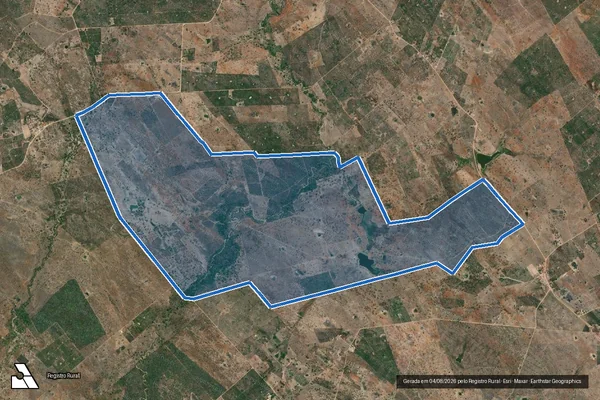 Imagem de satélite de Fazenda Iponésia - Parcela 1 em Retirolândia - BA