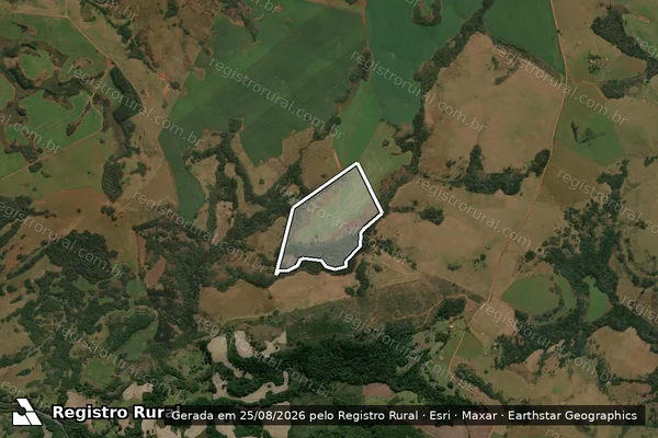 Imagem de satélite de Fazenda Lageado Bonito ? 04 - Parte 1 em Muitos Capões - RS