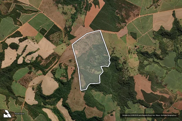 Imagem de satélite de FAZENDA SÃO FÉLIX - Parcela 1 em Veríssimo - MG