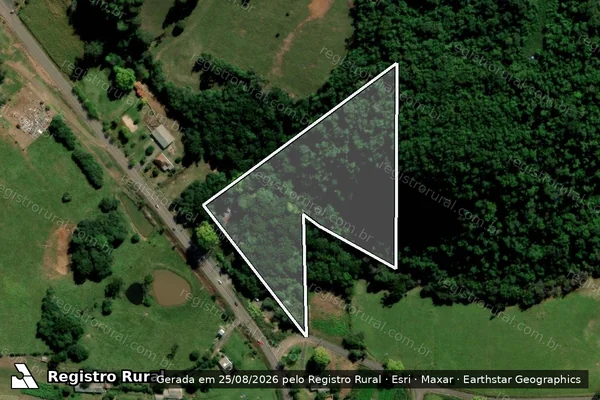 Imagem de satélite de Área Michelon arroio bonito 02 - Área 03 em Sobradinho - RS