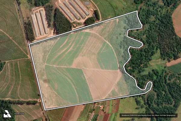 Imagem de satélite de Sítio Agua Viva - Sítio Agua Viva em Mococa - SP
