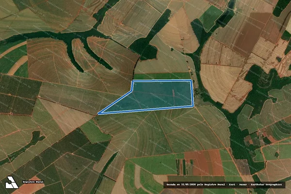 Imagem de satélite de FAZENDA CAMPO ALEGRE em Borborema - SP