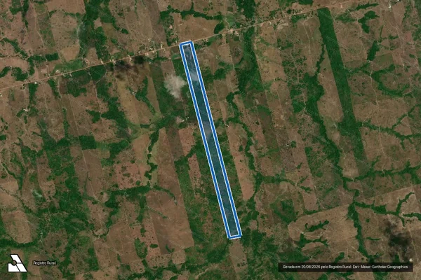 Imagem de satélite de SÍTIO SÃO FRANCISCO - P.A. ALTO TURI III / Parte 1