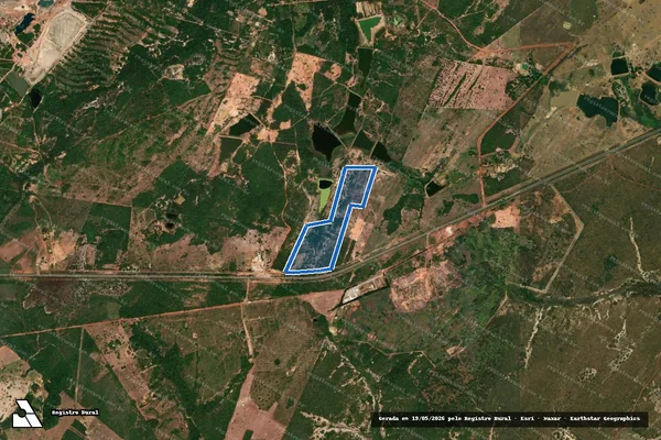 Imagem de satélite de FAZENDA TAQUARAL - Remanescente em Nossa Senhora do Livramento - MT
