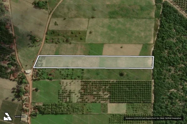 Imagem de satélite de Projeto de Assentamento Gonçalo Soares ? 7 - Parte 1 em São José de Mipibu - RN