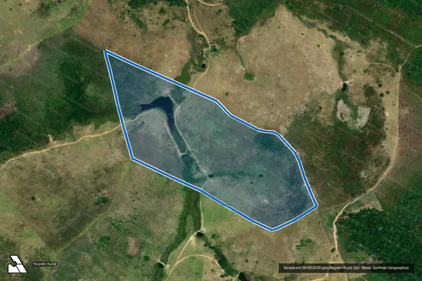 Imagem de satélite de FAZENDA NOVA ESPERANCA - Parte 1 em Santa Maria do Salto - MG