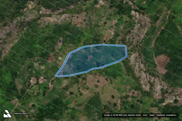 Imagem de satélite de SÍTIO BALSAMO - Parte 1 em Alagoa Nova - PB